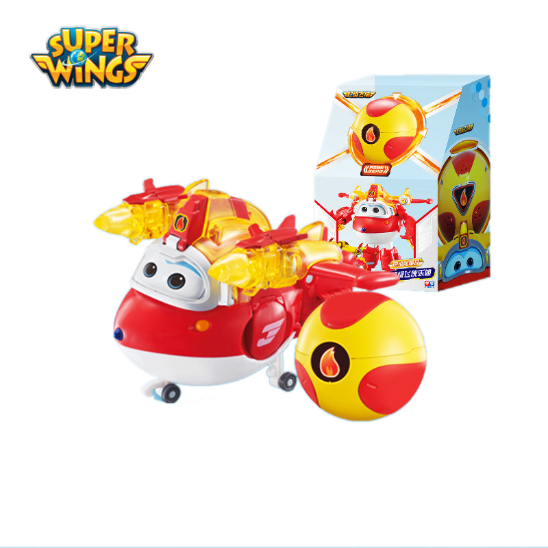 Super Wings Season 6 Transforming JETT/DIZZY/DONNIE/PAUL with Energy Ball