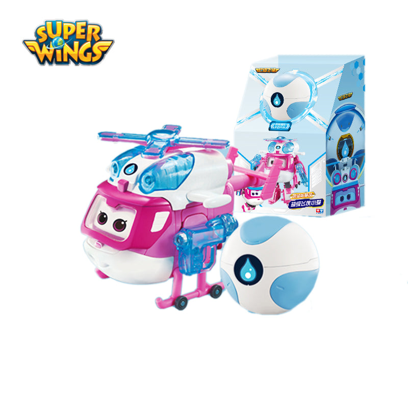 Super Wings Season 6 Transforming JETT/DIZZY/DONNIE/PAUL with Energy Ball