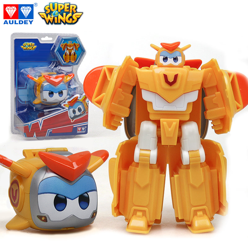 Super Wings Season 7 Transforming Pets JETT/DIZZY/GOLDEN BOY/TINO Action Figures