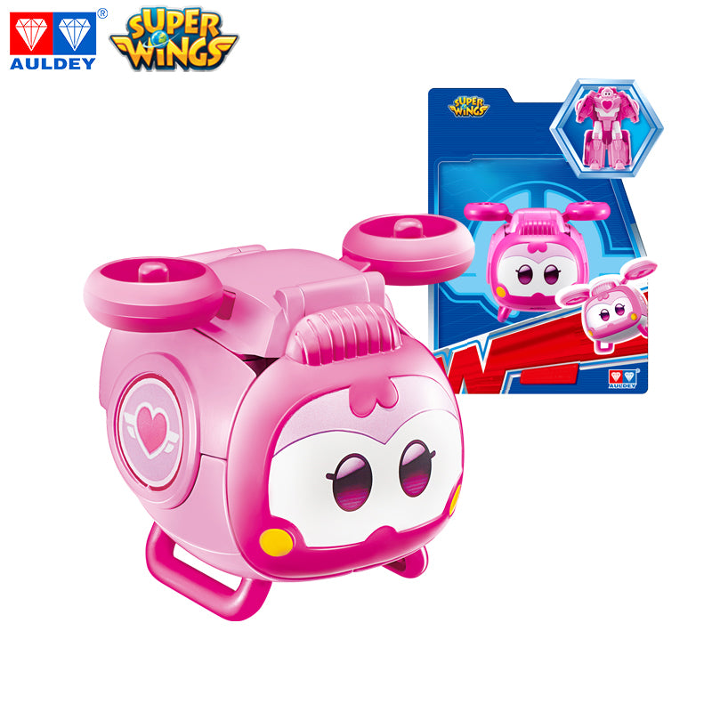 Super Wings Season 7 Transforming Pets JETT/DIZZY/GOLDEN BOY/TINO Action Figures