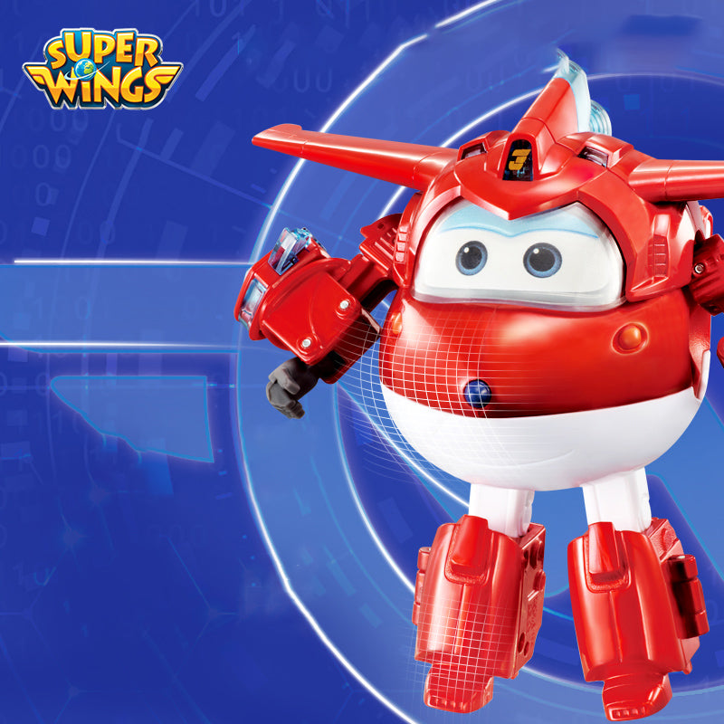 Super Wings Season 7 Limited Edition Big Transforming JETT/DIZZY