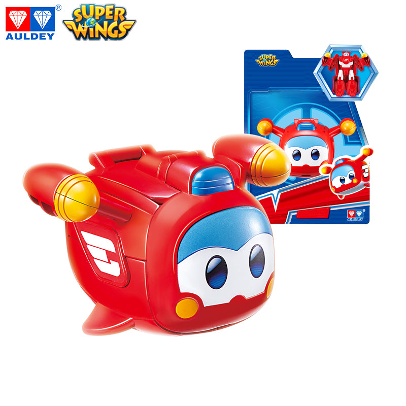 Super Wings Season 7 Transforming Pets JETT/DIZZY/GOLDEN BOY/TINO Action Figures