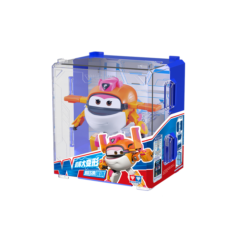 Super Wings Season 8 Electric Heroes Big Transforming SALLY/TRAVER/GOLDEN GIRL/MARTY/LUCIE/TAKI/TIKI