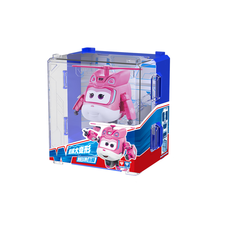 Super Wings Season 8 Electric Heroes Big Transforming SALLY/TRAVER/GOLDEN GIRL/MARTY/LUCIE/TAKI/TIKI