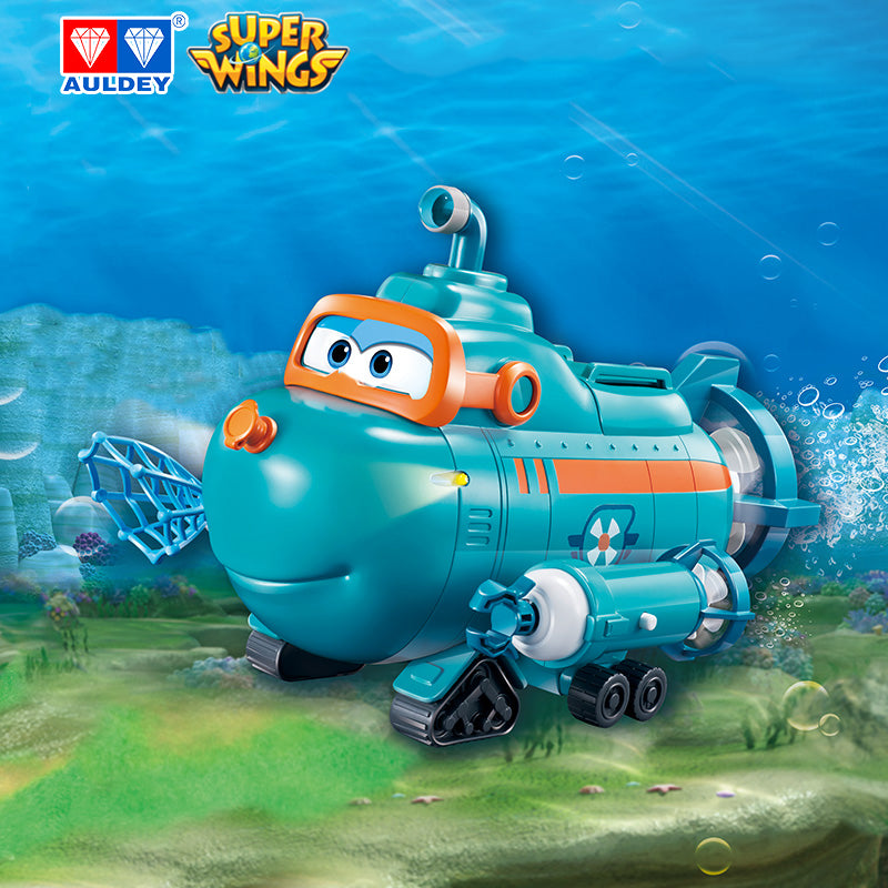 Super Wings Season 3 Submarine Willy with Sound Light Music