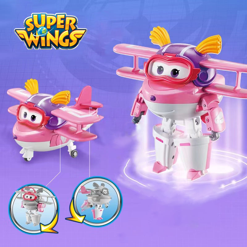 Super Wings Season 7 Big Transforming ELLIE/SHINE