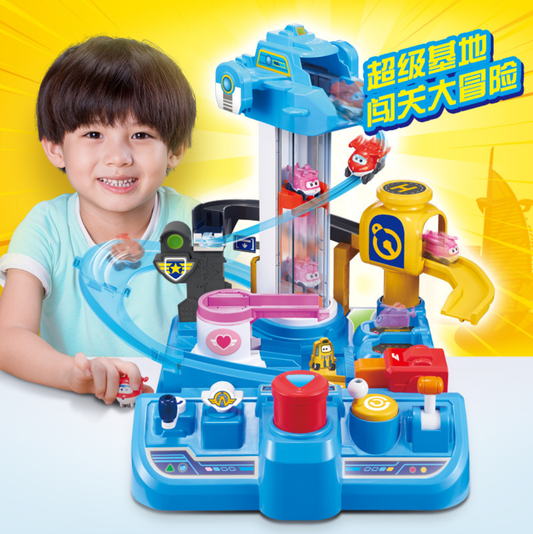 Super Wings Season 4 World Airport Playset with Mini  Figures