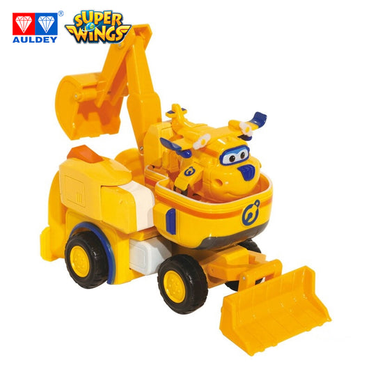 Super Wings Season 2 Donnie’s Dozer Transforming Vehicle Toy Set