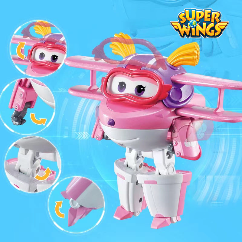 Super Wings Season 7 Big Transforming ELLIE/SHINE