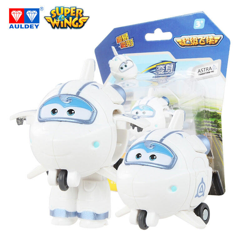 Super Wings Season 1 Mini Robot Transforming Toy JETT/DIZZY/DONNIE/JEROME/PAUL/MIRA/ASTRA