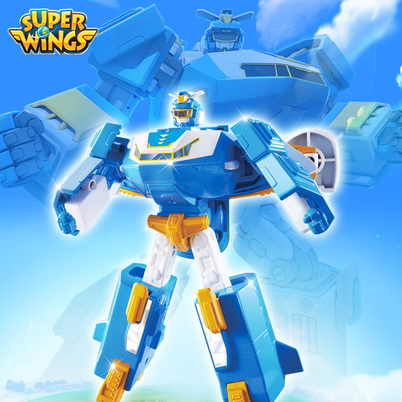 Super Wings Season 6 Medium Size World Robot