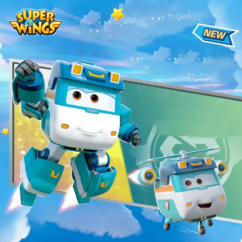 Super Wings Season 7 Big Transforming ELLIE/SHINE