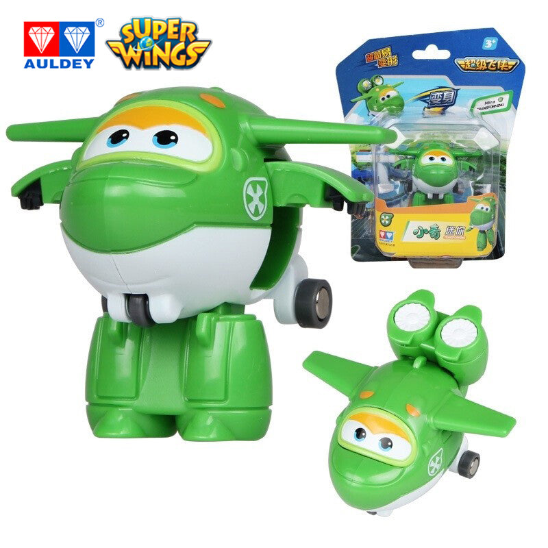 Super Wings Season 1 Mini Robot Transforming Toy JETT/DIZZY/DONNIE/JEROME/PAUL/MIRA/ASTRA