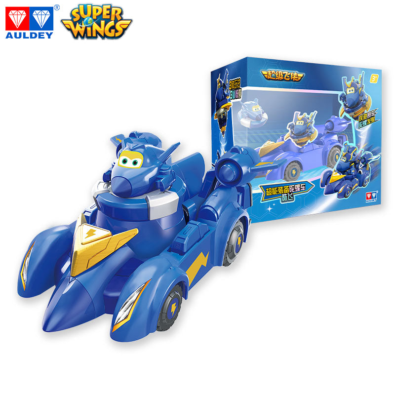 Super Wings Season 7 Team Speed Squad Transforming JETT/DIZZY/JEROME/GOLDEN BOY